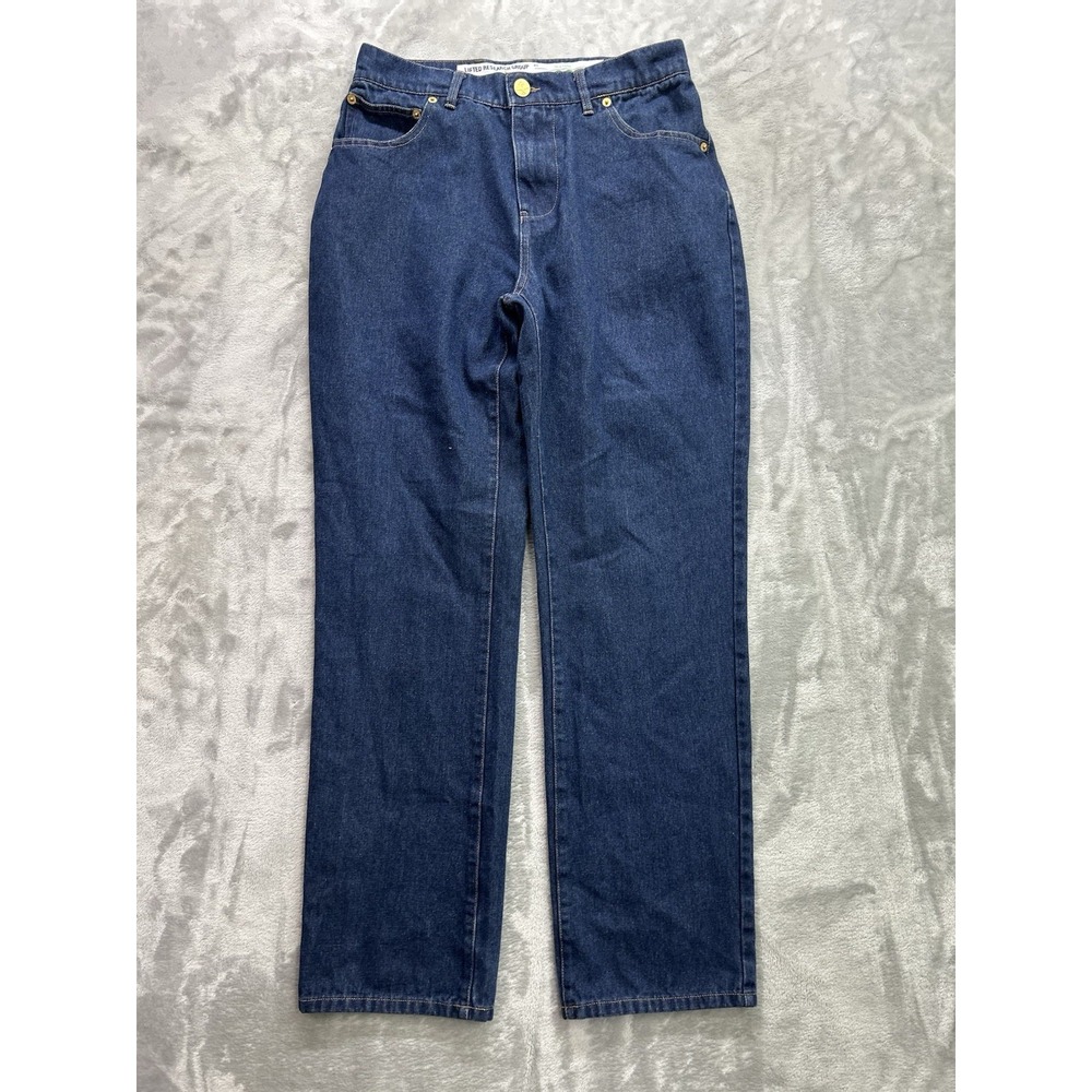 LRG True Taper Jeans Men's 28x31 Dark Indigo Denim Straight Slim Grunge Street
